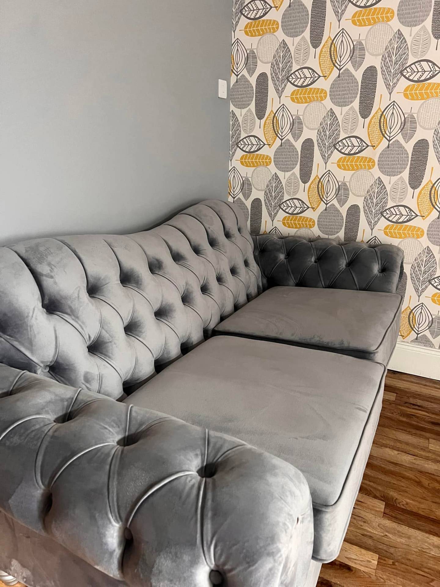 Sofa made by McGuckin Furniture — customer photo